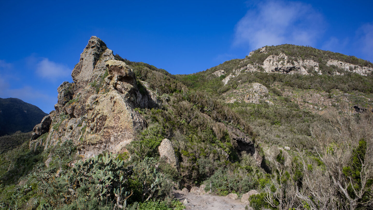 der Roque Bichuelo vom Roque de Pilón