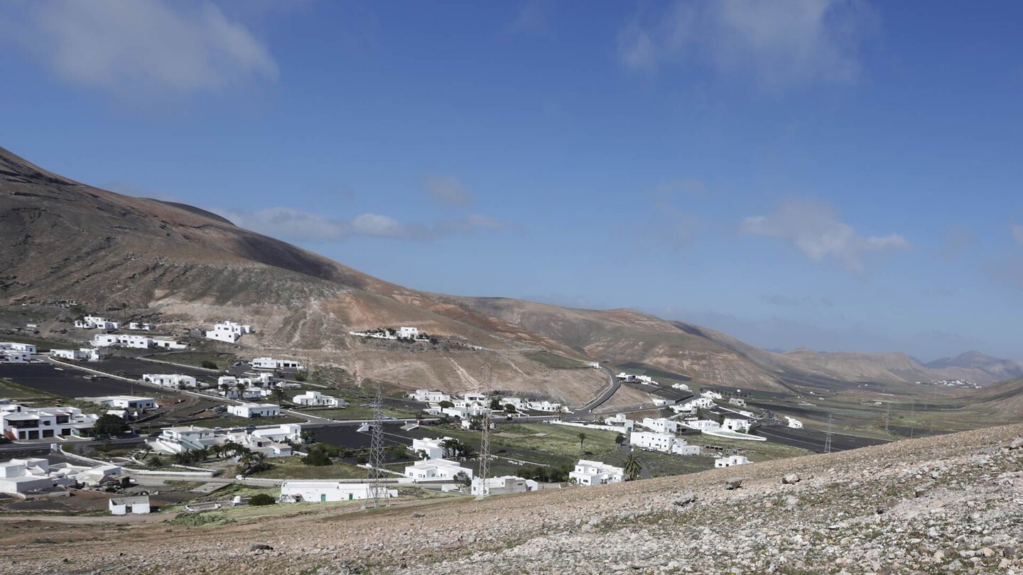 Femés liegt auf einer Hochebene im Ajaches-Massiv auf Lanzarote