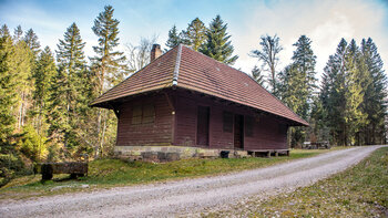 Fischfelsenhütte am Wiesensteig
