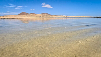 Lagune an der Playa del Salado