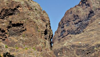 Steilklippen über der Mascaschlucht