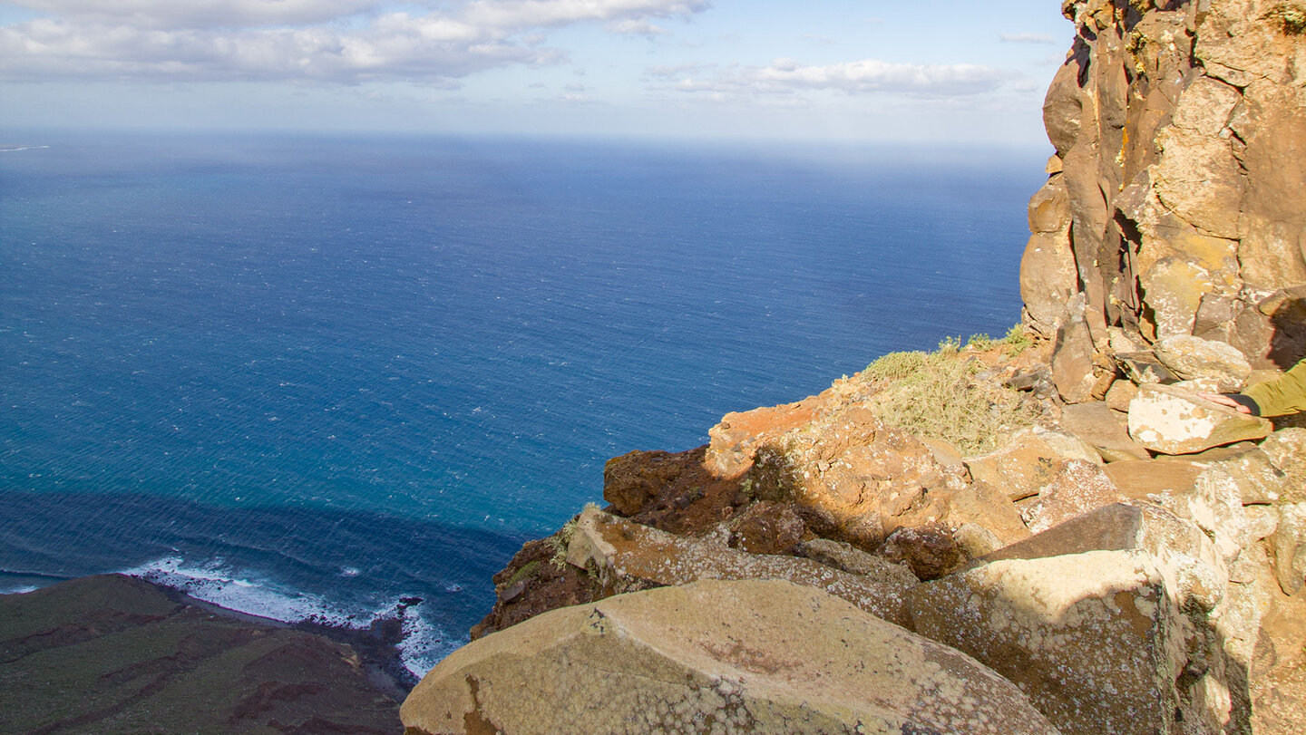Ausblick auf den Atlantik vom Risco de Famara
