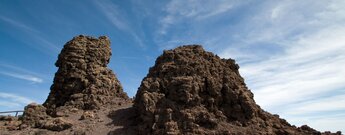 Felsformationen am Gipfel des Roque de Los Muchachos