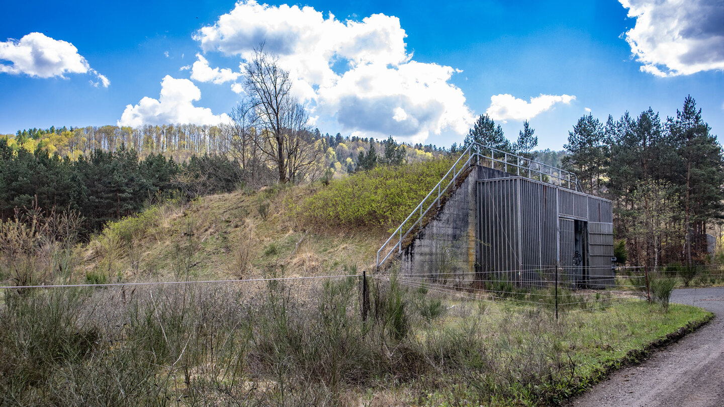 Herzstück der Area One – die Bunkerallee