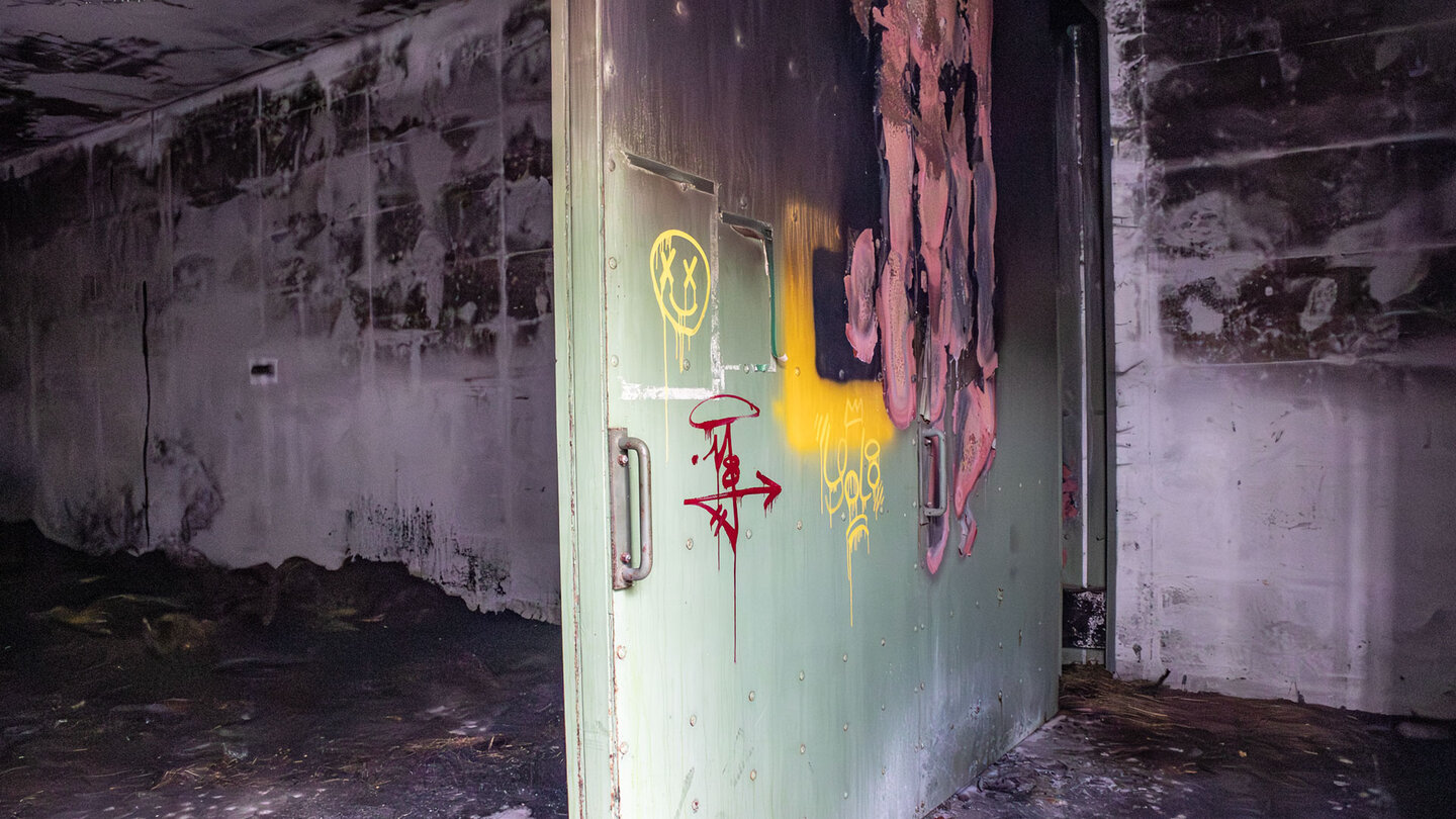 Relikte des Kalten Kriegs in der Area One bei Fischbach bei Dahn