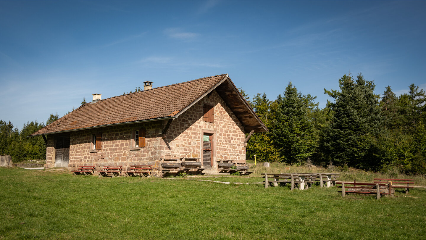 Kreuzlehütte im Nordschwarzwald