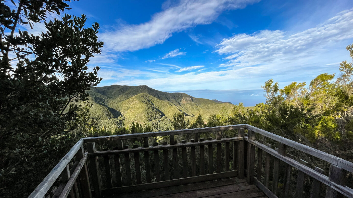 Aussichtspunkt auf den immergrünen Monteverde