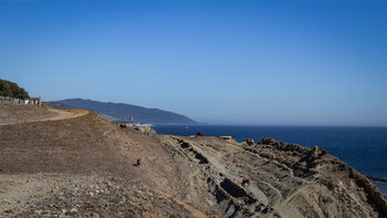 Aussicht Turm Guadalmesí - Teil der Verteidigungsanlagen entlang der Costa de Trafalgar