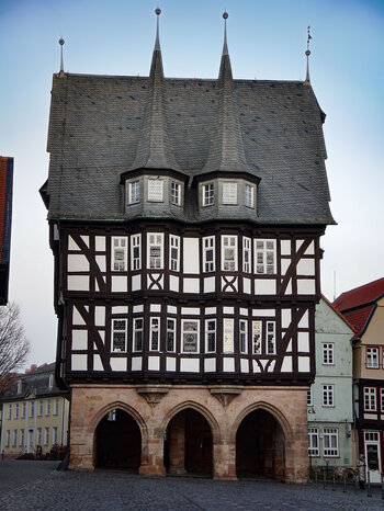 Fachwerk am Rathaus in Alsfeld