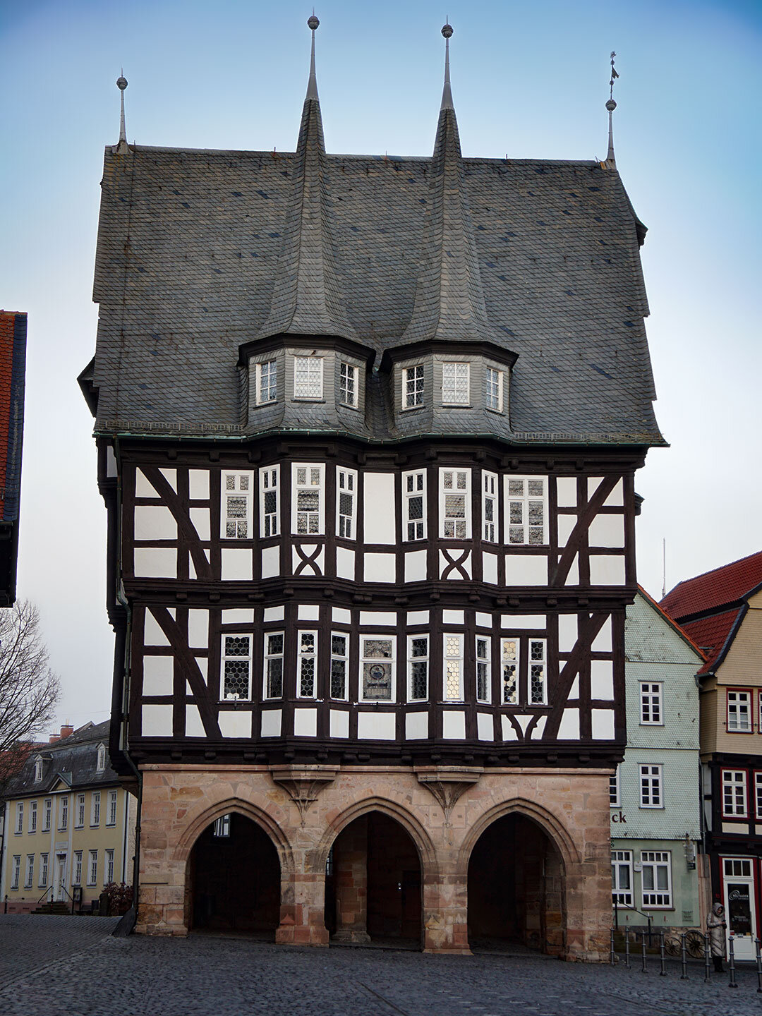 Fachwerk am Rathaus in Alsfeld