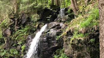 Die Zweribach Wasserfälle im Schwarzwald