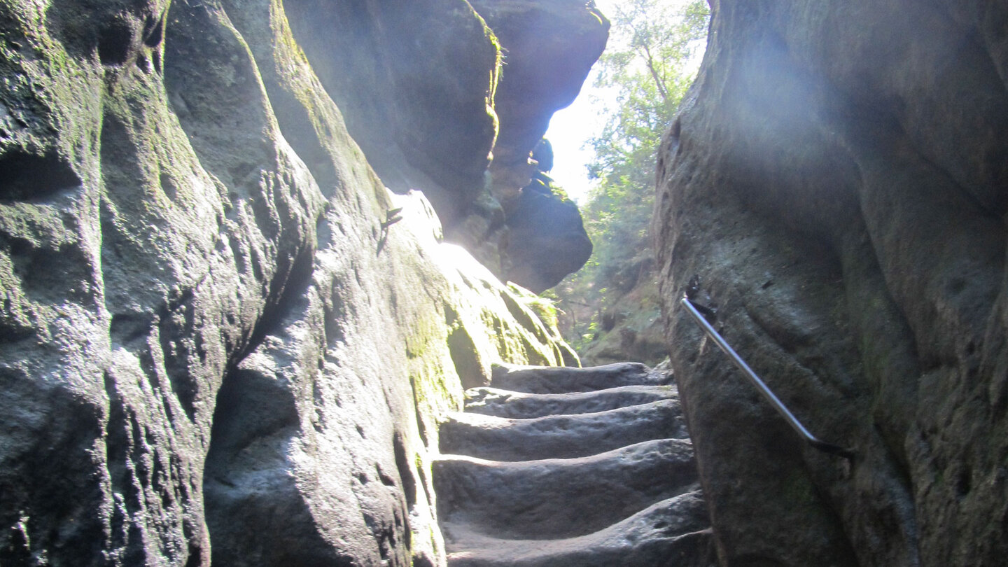 traumhafte Route im Elbsandsteingebirge Route im Elbsandsteingebirge