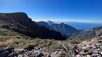 Wanderweg PR-LP 8 im Hochgebirge der Insel La Palma