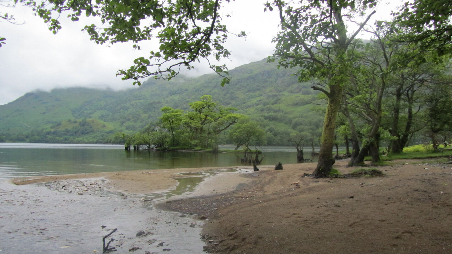 Nordufer des Loch Lomond