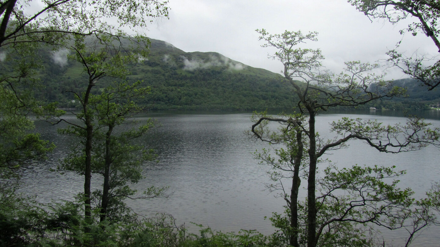 am Ufer des Loch Lomond