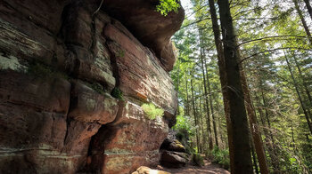 Fuchsfelsen bei Rodalben in der Pfalz