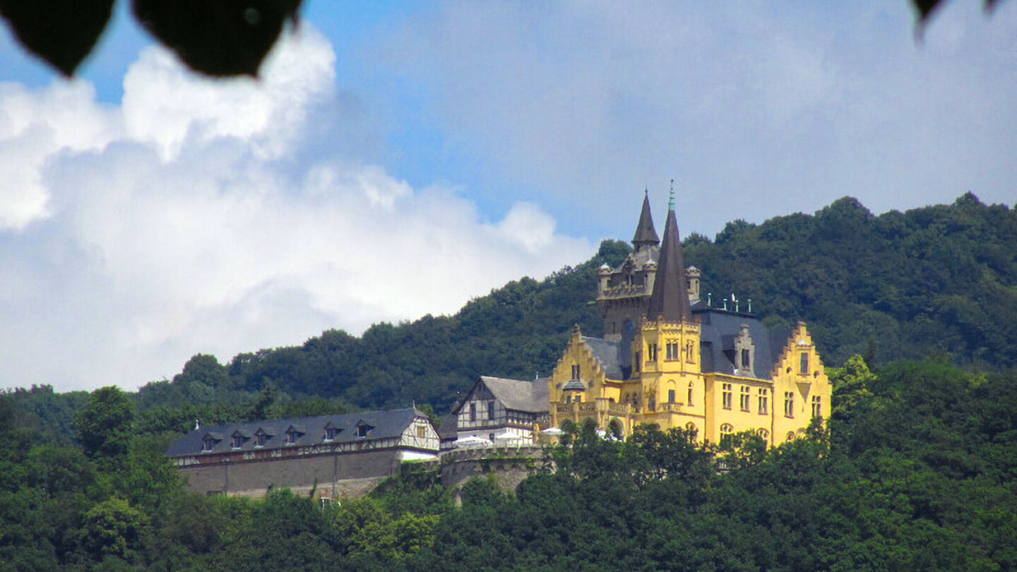 ein Blick auf das Schloss Rothestein