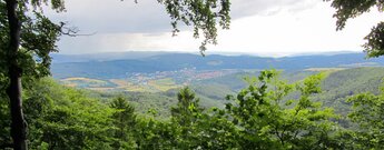 Aussicht auf der Tour