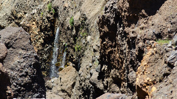 Quelle in der Schlucht Barranco Bombas de Agua