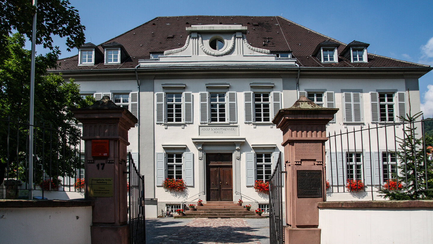 das Schmitthennerhaus in Heidelberg Schmitthennerhaus in Heidelberg