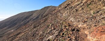 Wanderpfad durchs Ajaches-Gebirge auf Lanzarote