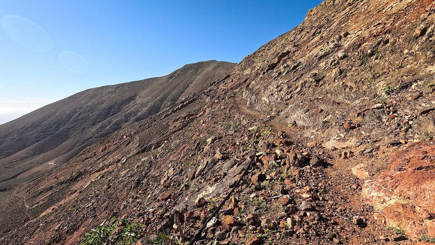 Wanderpfad durchs Ajaches-Gebirge auf Lanzarote