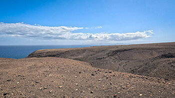 Wanderung mit Blick auf Los Lobos und Fuerteventura