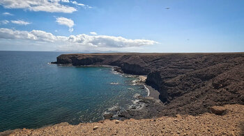 Küstenlandschaft im Naturdenkmal Los Ajaches auf Lanzarote