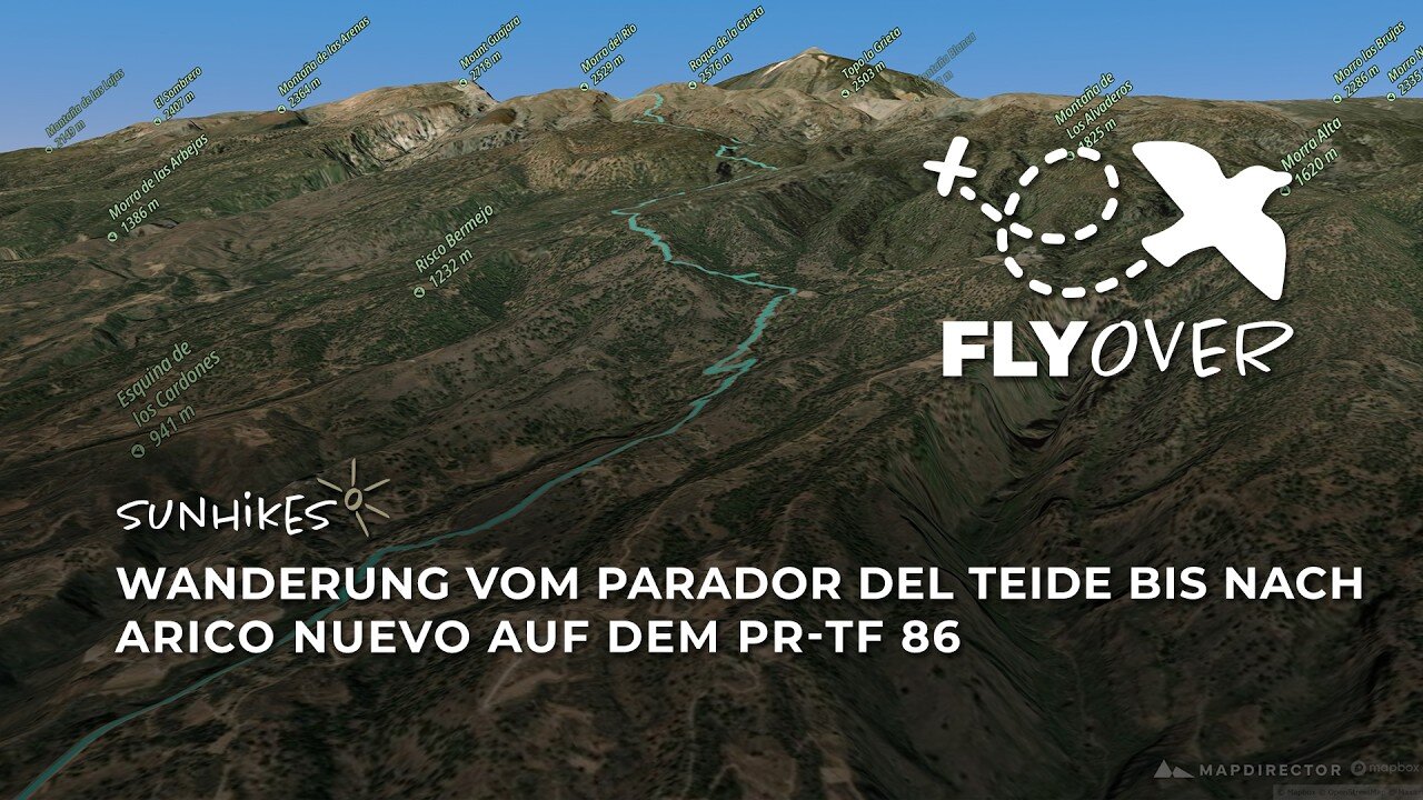 Vom Hochgebirge zum Atlantik-Blick: Der Megatrip auf dem PR-TF 86 im Flyover Video