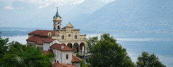 Wallfahrtskirche Madonna del Sasso im Tessin