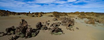 Bimsteinflächen bei Minas de San José Wanderung 30