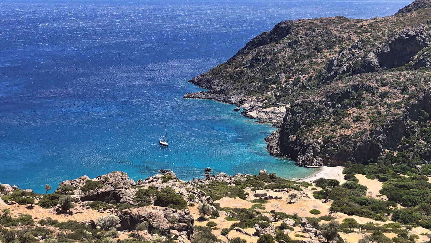 Wanderung durch die Lisos-Schlucht bei Sougia Wanderung durch die Lisos-Schlucht