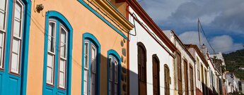 pittoreske Häuser in Garafía