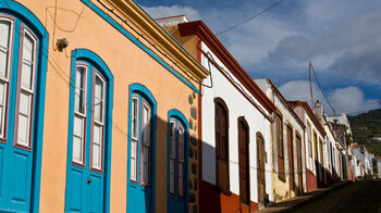 pittoreske Häuser in Garafía