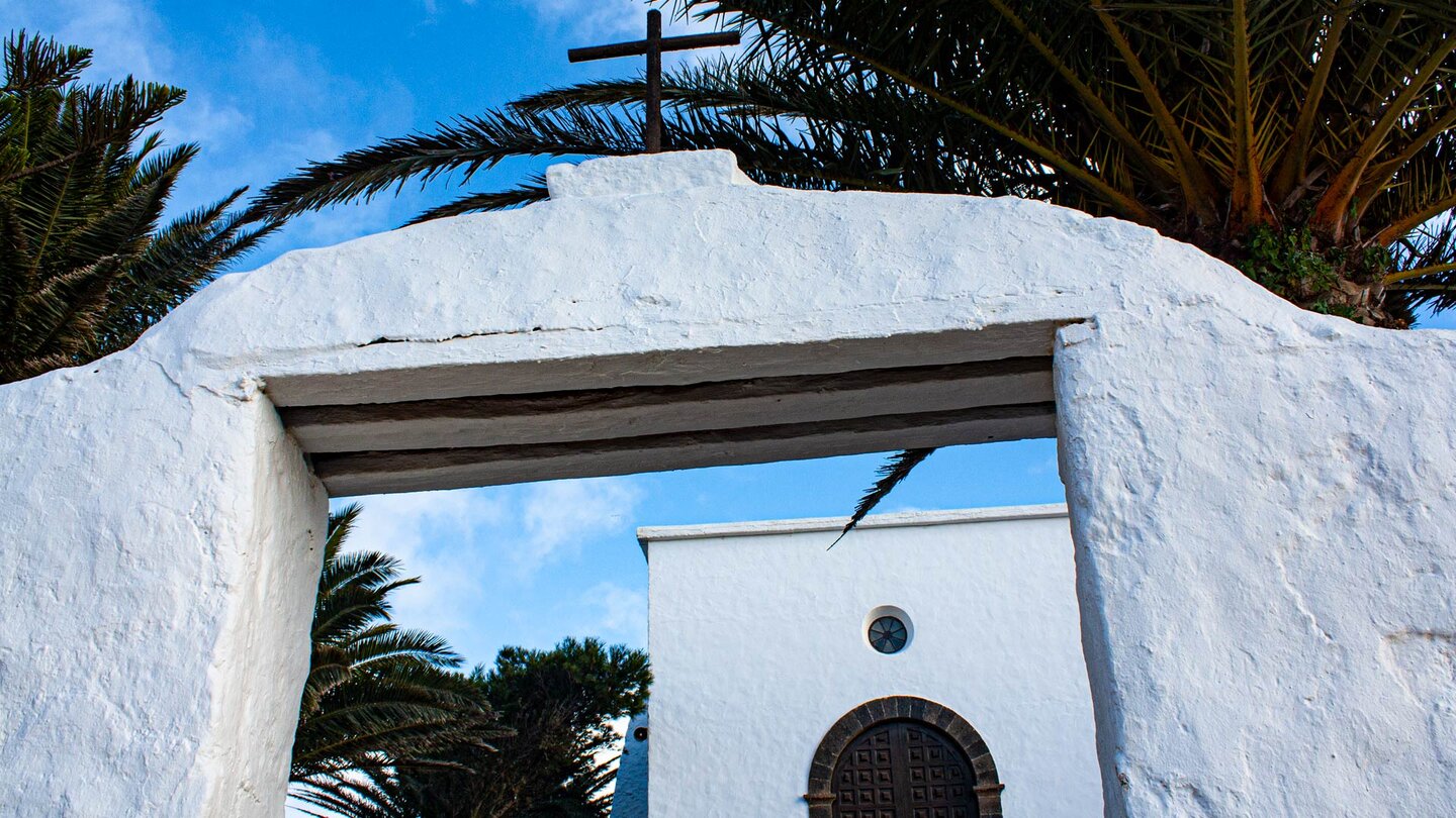 das alte Tor zur Ermita de las Nieves