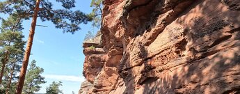 Felswände am Spirkelbacher Rauhfels