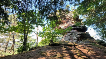 Krappenfels am Kleinen Rauhberg