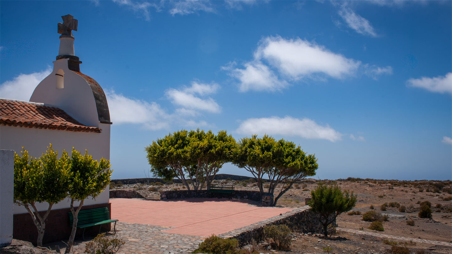 Rastplatz vor der Ermita San Isidro auf der Montaña de Tagaragunche