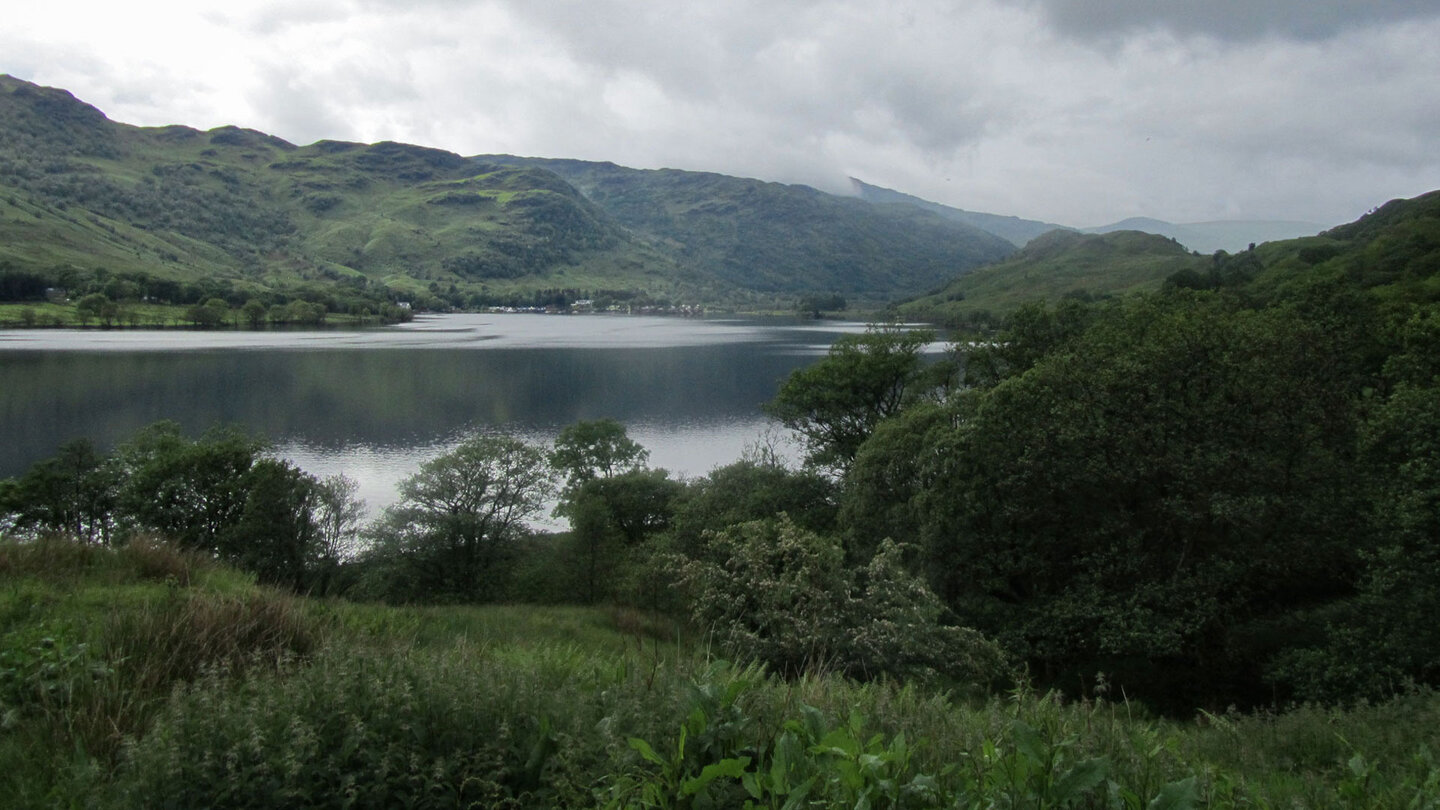 Blick über den See nach Ardlui Blick über den See nach Ardlui