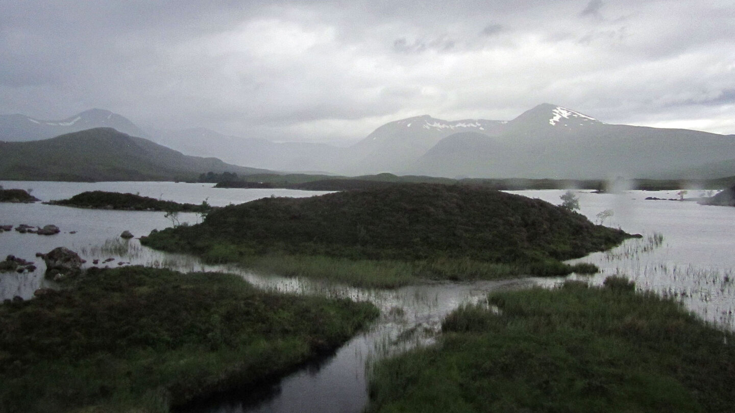 Blick auf das Rannoch Moor Blick auf das Rannoch Moor