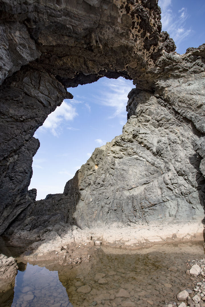 Basaltbogen Arco del Jurado