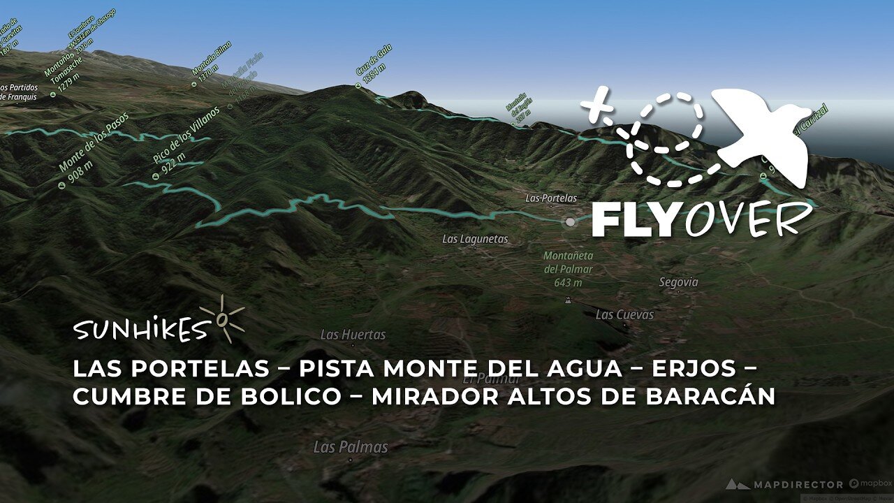 Spektakuläre Gratwanderung im Teno-Gebirge auf Teneriffa: Das große Flyover Video ab Las Portelas