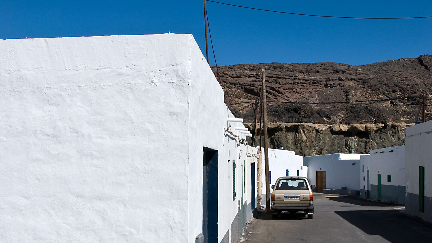 kleine Gasse in Ajuy an der Westküste Fuerteventuras