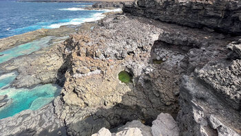 Basaltformationen bei den Naturpools Los Charcones