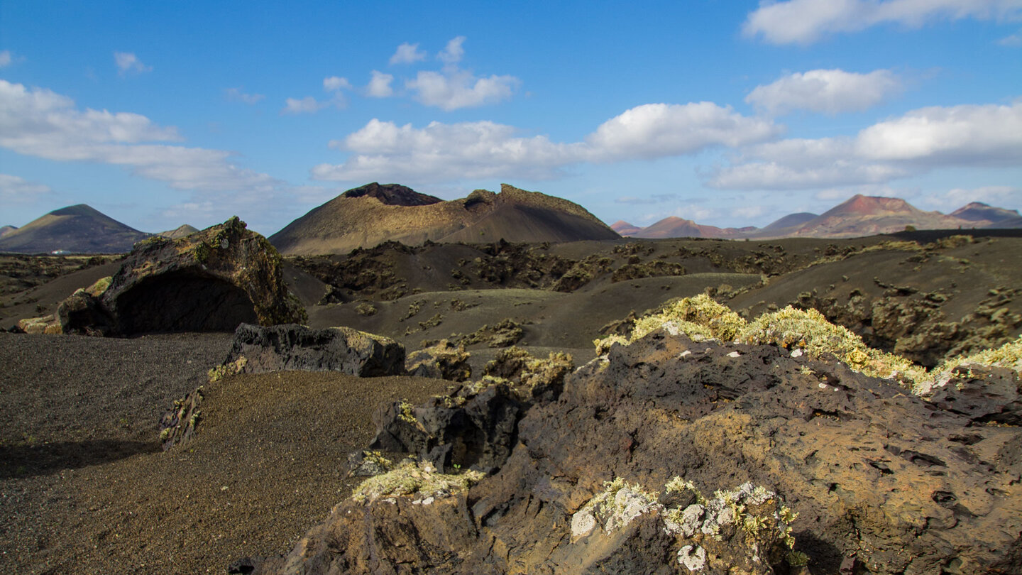 die unverkennbare Silhouette des Montaña del las Lapas o del Cuervo