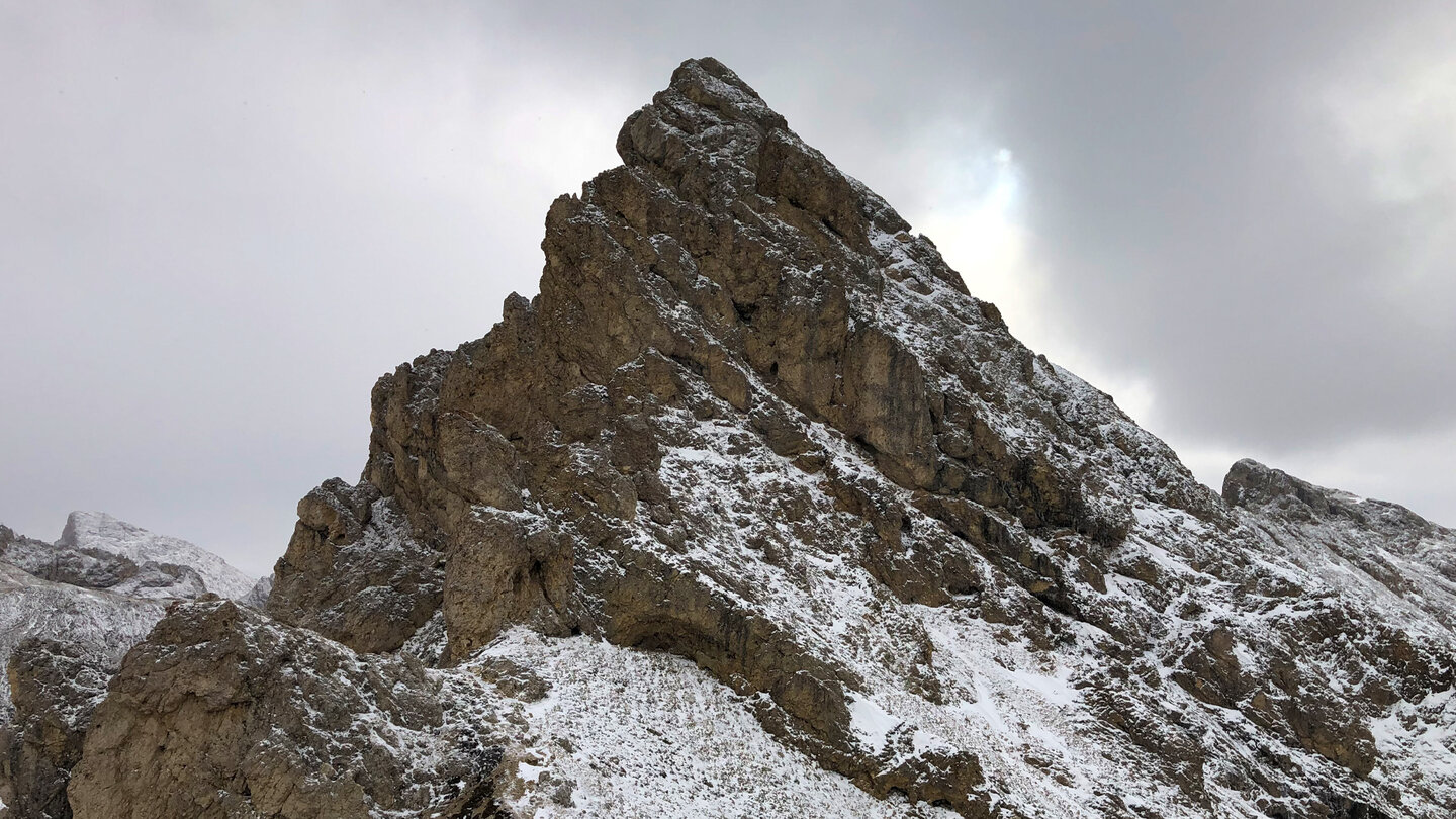 der Große Rosszahn im Rosengarten in den Dolomiten Große Rosszahn im Rosengarten