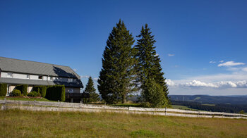 das Naturfreundehaus auf dem Brend