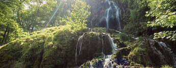 Uracher Wasserfall auf der Schwäbischen Alb