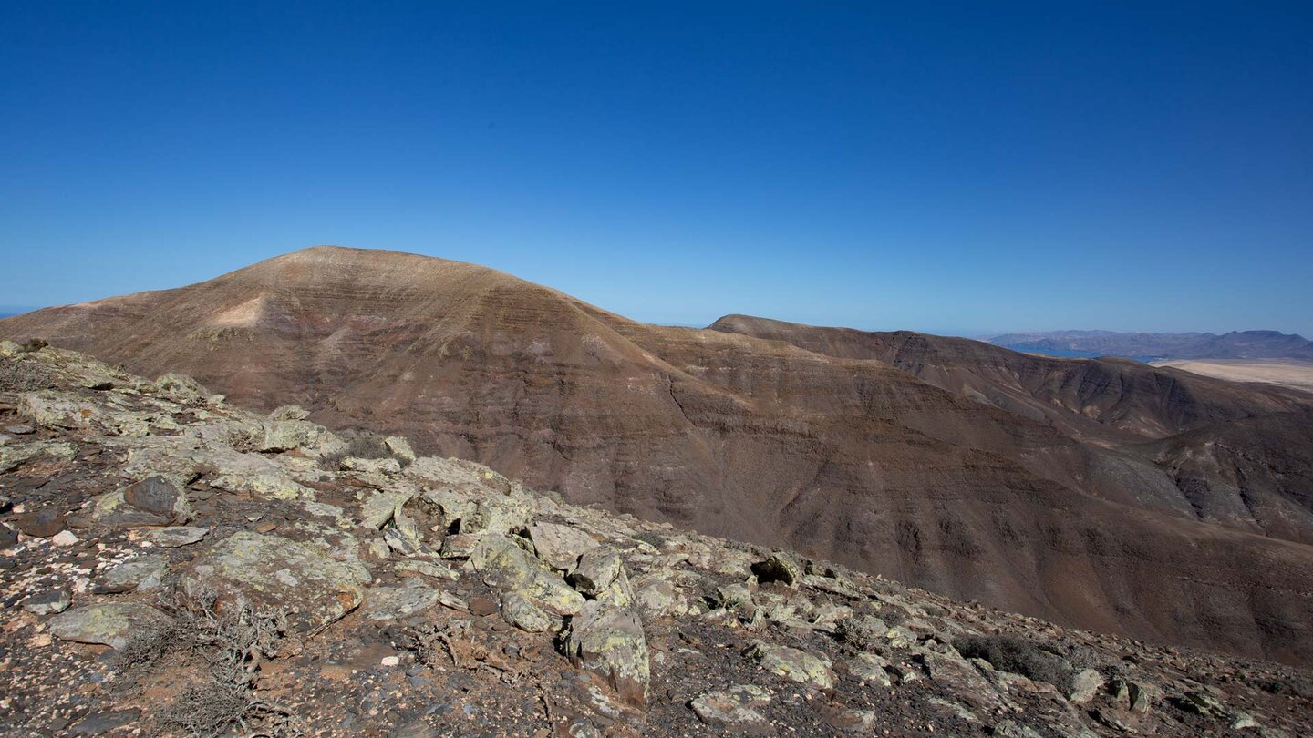 erodierte Berge im Naturpark Jandía