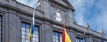 das Antigua Casa del Cabildo Ayuntamiento La Laguna auf Teneriffa